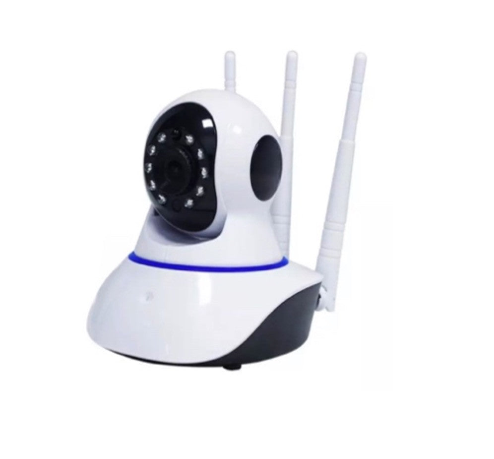 Cámara Robótica Seguridad Wifi 3 Antenas
