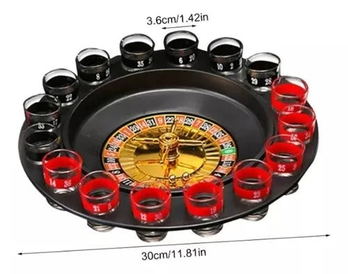 Ruleta De Tragos Shots Con Copas Jugar