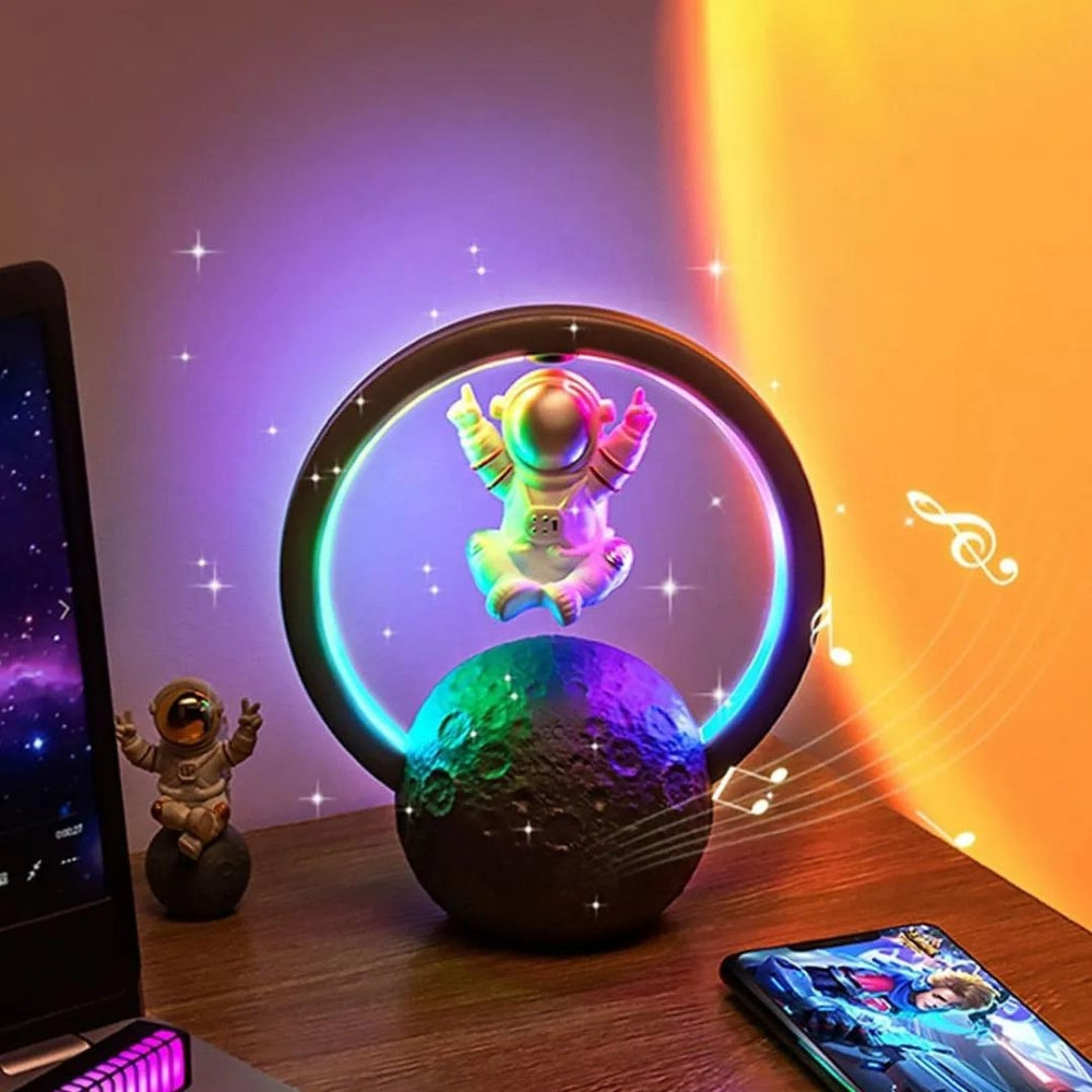 Lámpara Parlante Bluetooth Astronauta