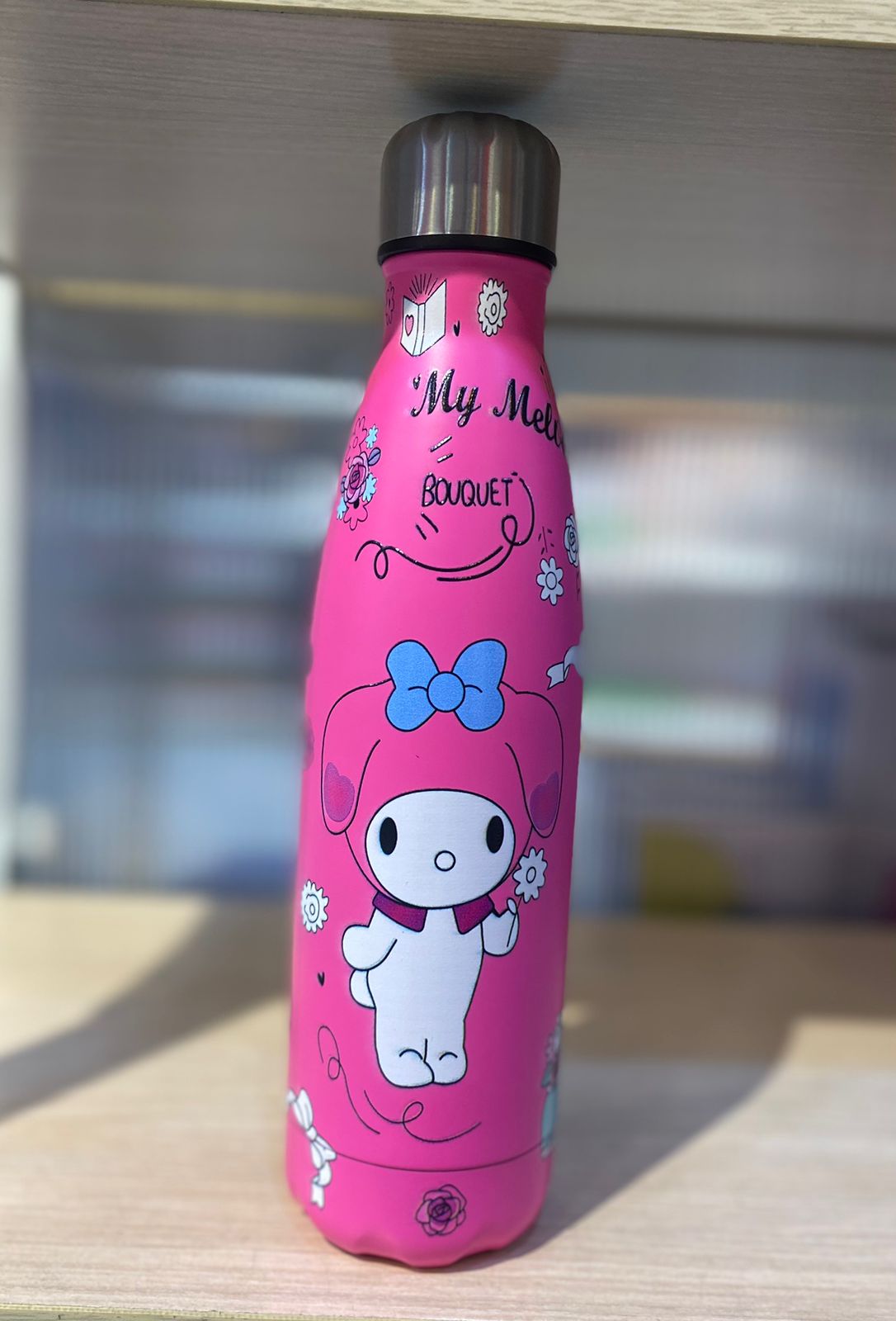 Termo Botella En Acero Personajes Hello Kitty