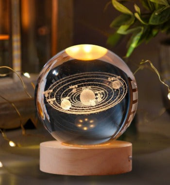 Lámpara Decorativa S. Solar - Luna - Atronauta 3D