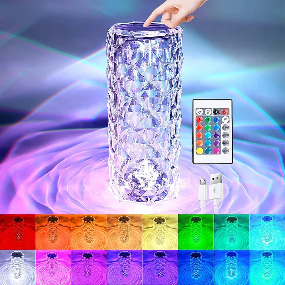 Lámpara Cristal Mágica con Control