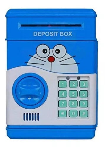 Alcancia Caja Fuerte Doraemon para Niños