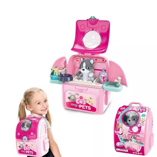 Set Perrito Maleta Portátil Didáctica