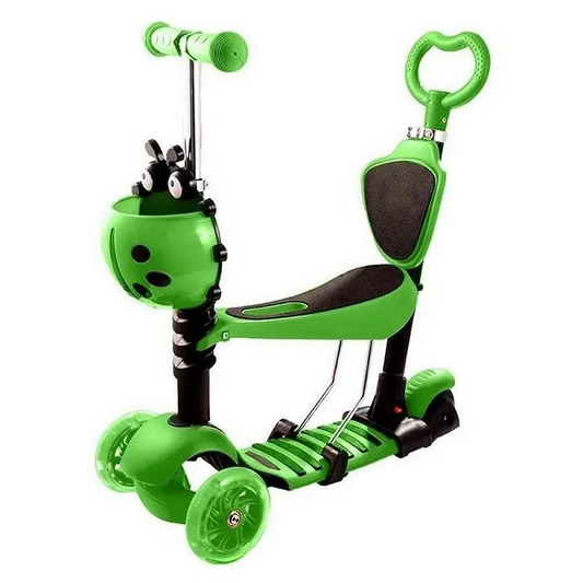 Patineta Scooter Monopatín 5 En 1 Niños