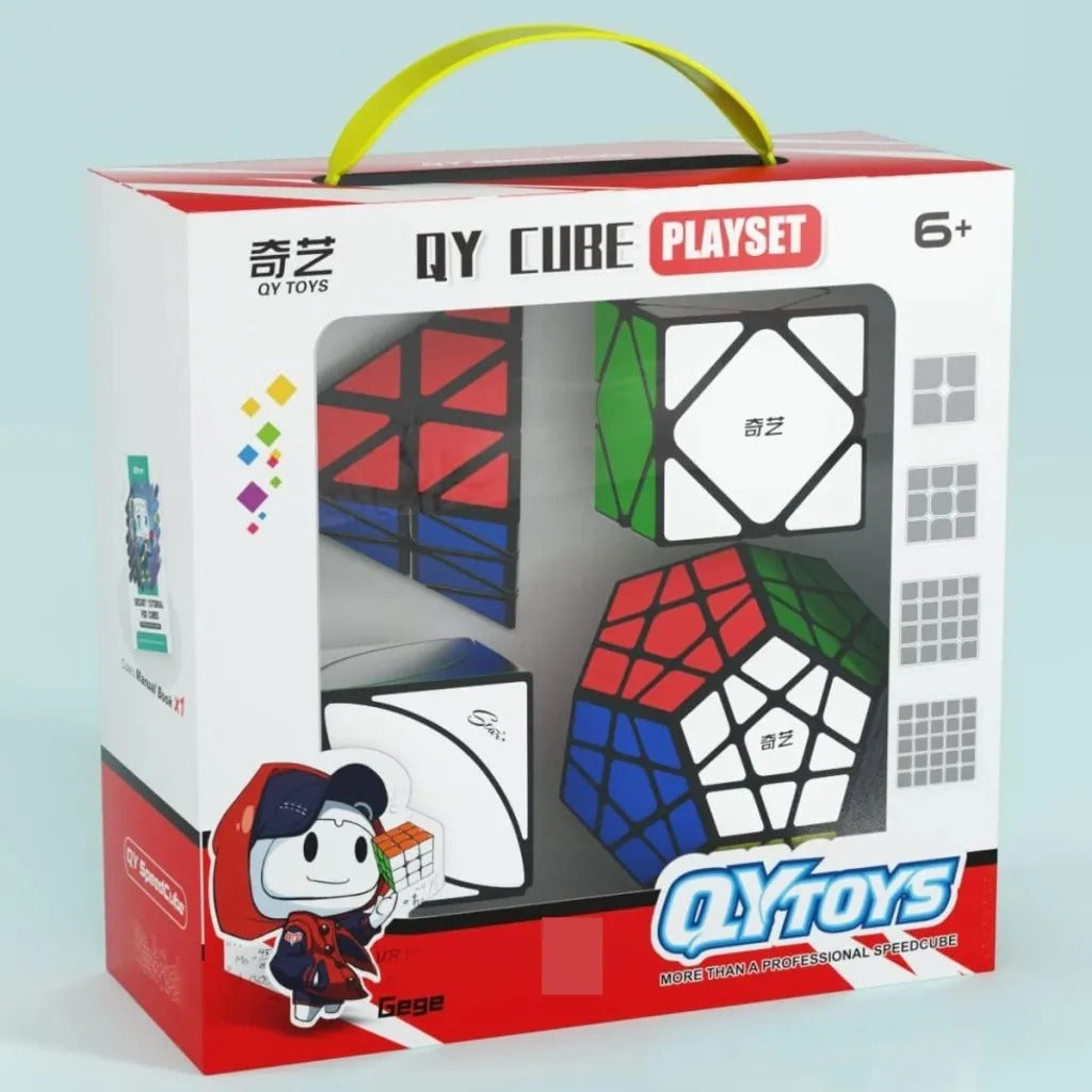 Set Cubo Rubik Engranaje Piramide