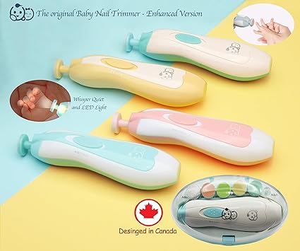 Lima De Uñas Eléctrica Para Bebés