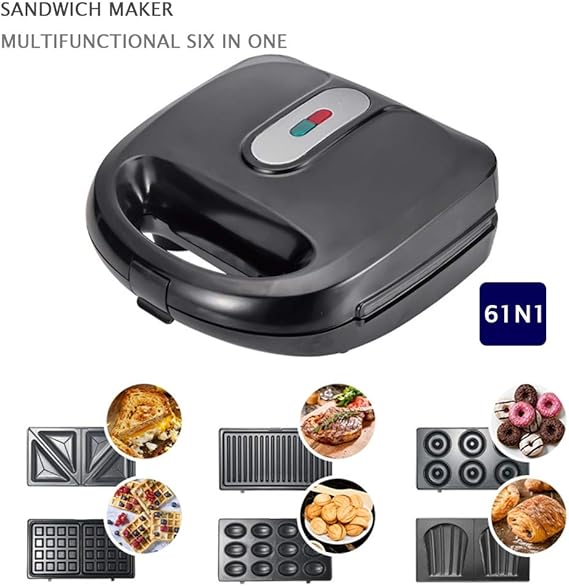 Sanduchera Multifuncional 6 en 1