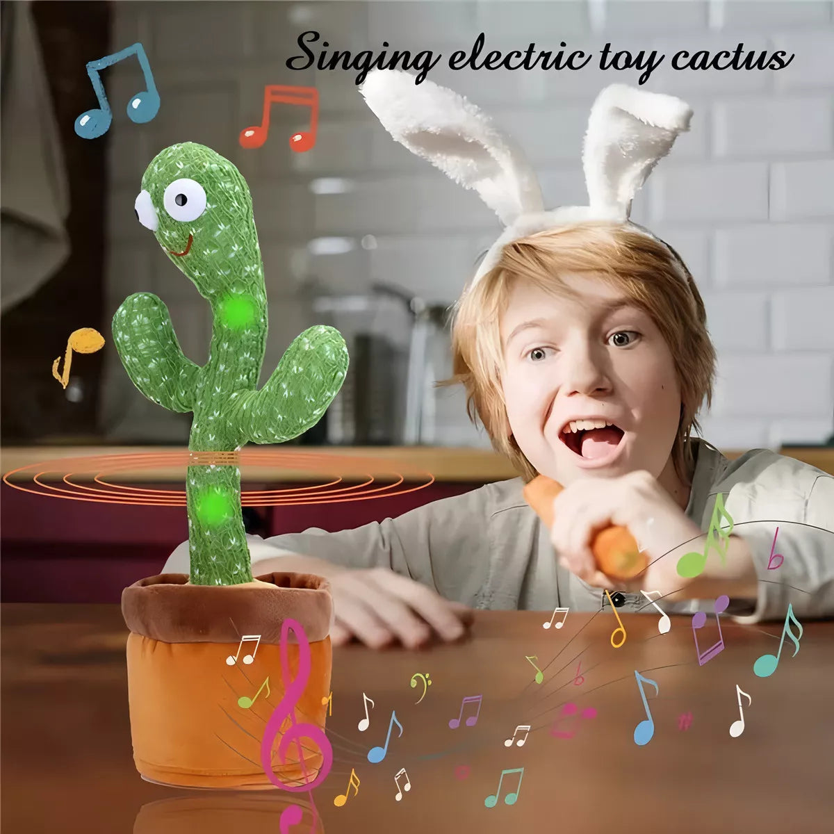 Cactus Bailarín Imita Voz Juguete